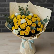 Букет цветов из:  Розы #REPLACE_PRED# Перелёшинский