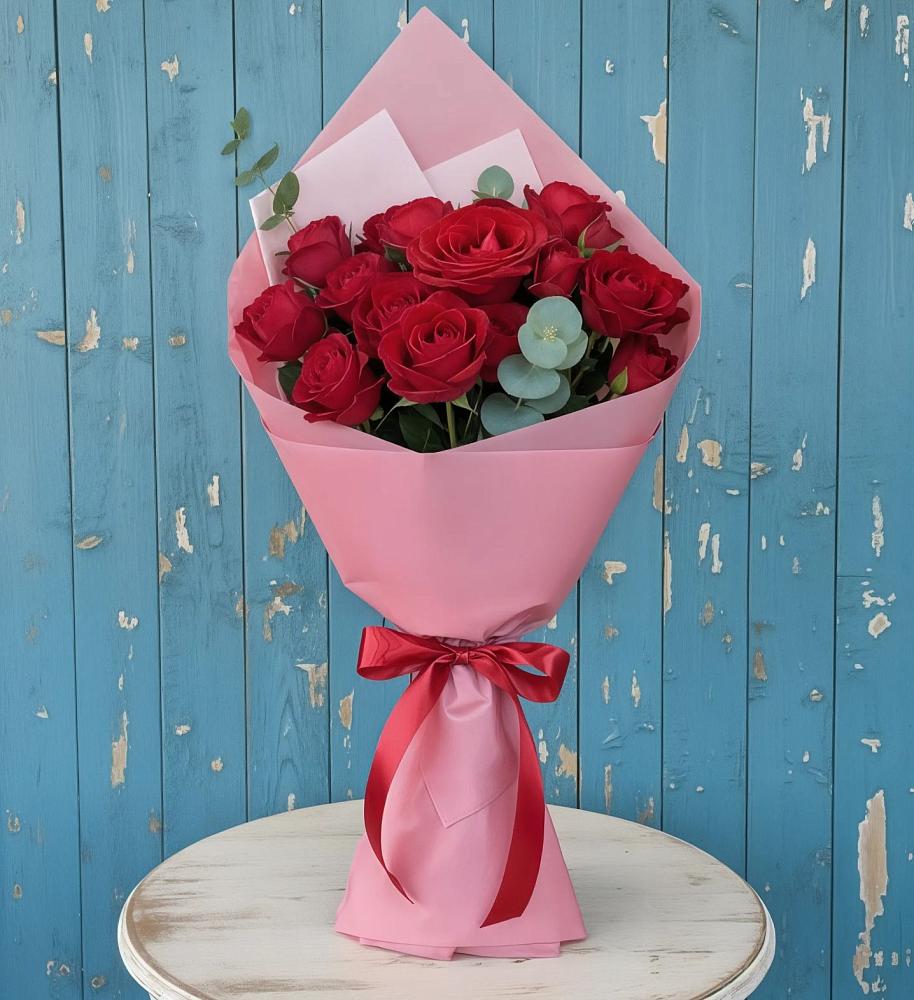 Букет цветов из: Розы в Перелёшинский