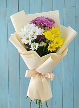 Букет цветов из:  Хризантемы в Перелёшинский