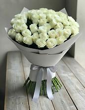 Букет 35 Белых роз в Перелёшинский