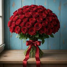 Букет Красные розы Блэк Меджик в Перелёшинский