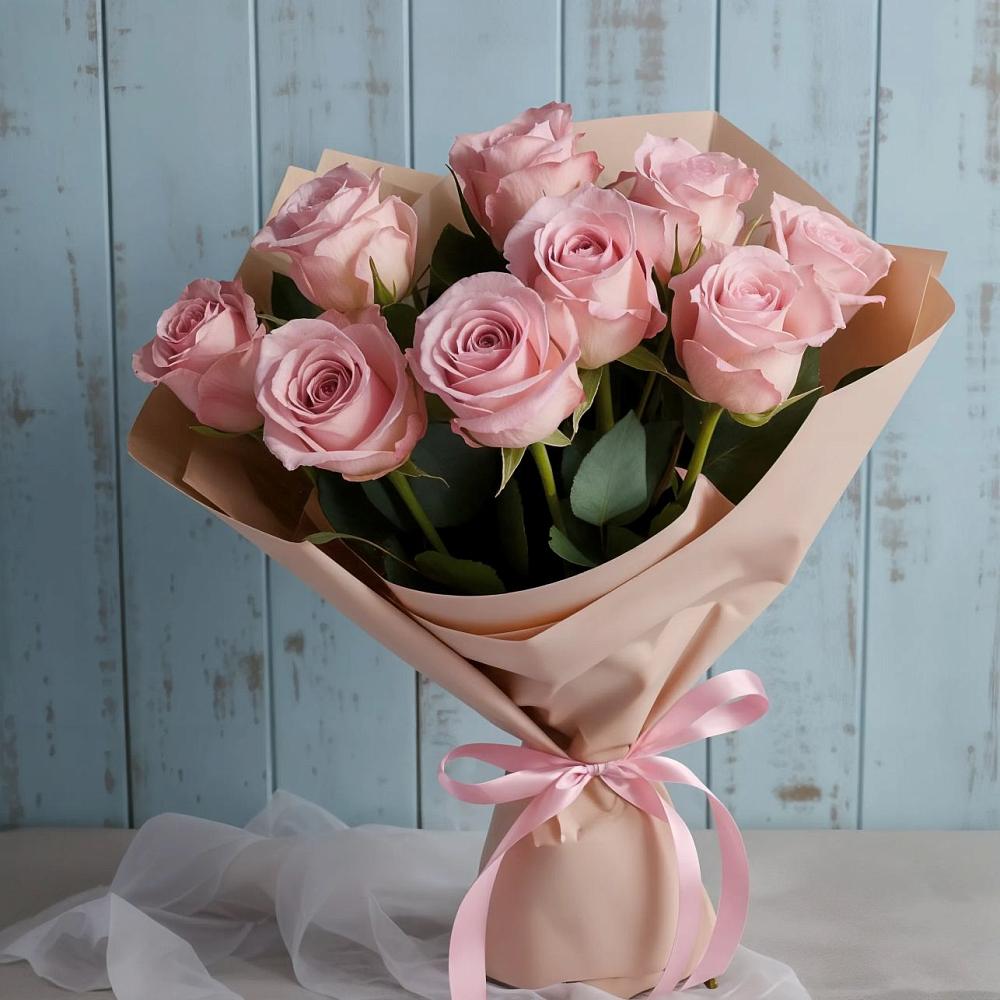 Букет цветов из: Розы в Перелёшинский