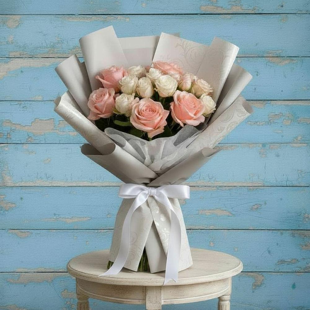 Букет цветов из: Розы в Перелёшинский