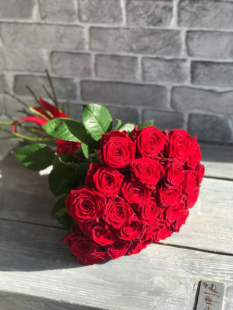 Букет Красные розы Фридом в Перелёшинский