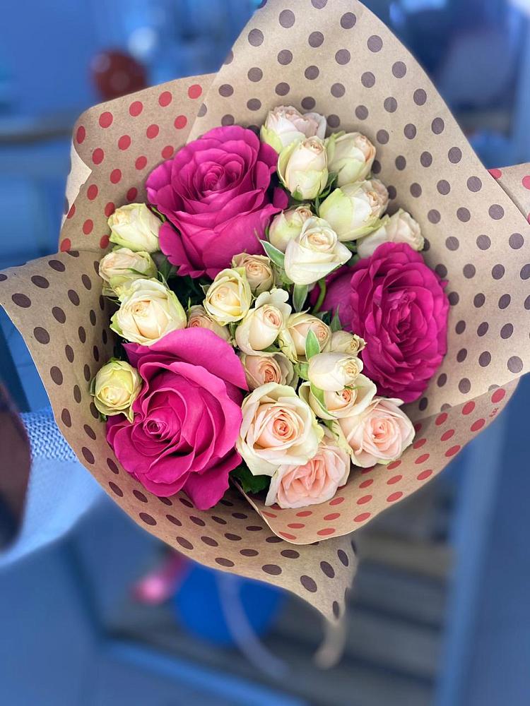 Букет цветов из: Розы в Перелёшинский