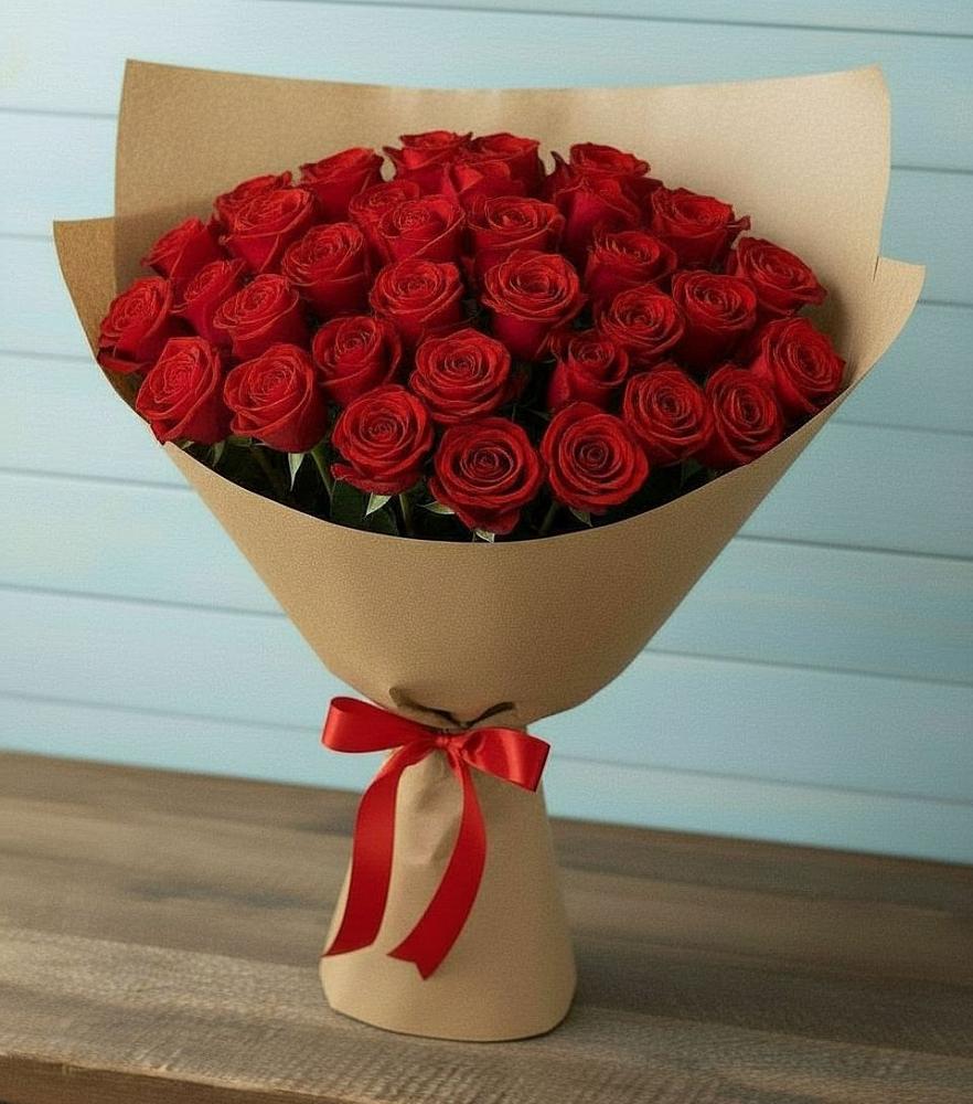 Букет Красные розы Милано в Перелёшинский
