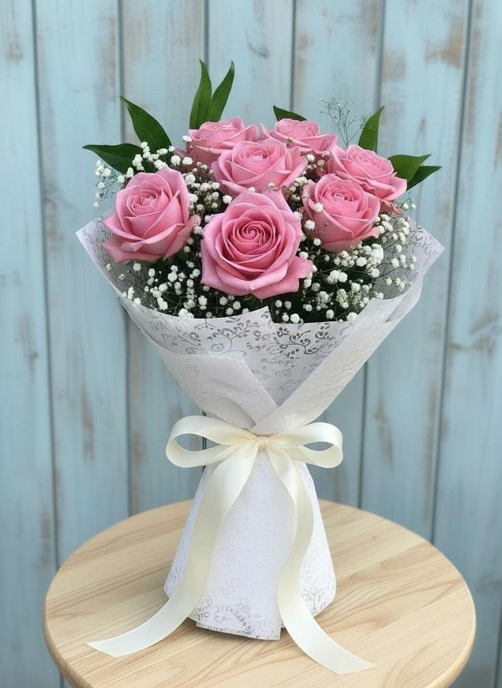 Букет цветов из: Розы в Перелёшинский