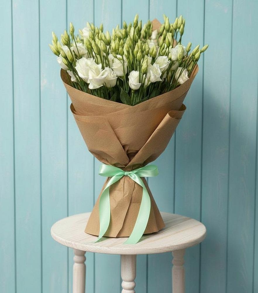 Букет цветов из: Лизиантусы в Перелёшинский