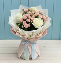 Букет цветов из:  Розы в Перелёшинский