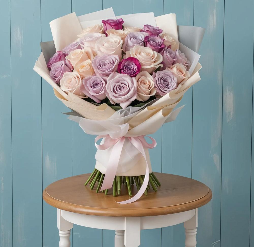 Букет цветов из: Розы в Перелёшинский