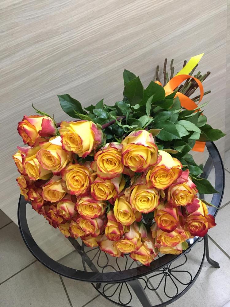 Букет Желтые розы в Перелёшинский