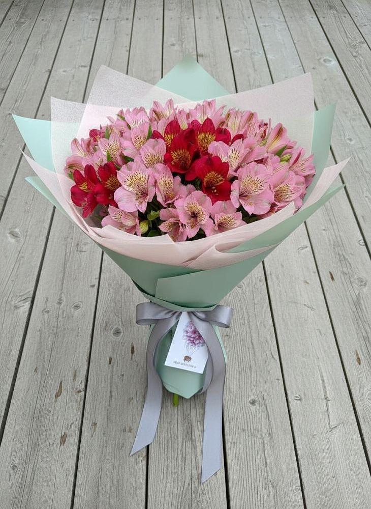 Букет цветов из: Альстромерии в Перелёшинский