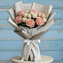 Букет цветов из:  Розы в Перелёшинский