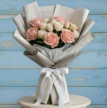 Букет цветов из:  Розы в Перелёшинский