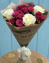 Букет цветов из:  Розы в Перелёшинский
