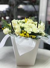 Цветочная композиция из Розы  в Перелёшинский