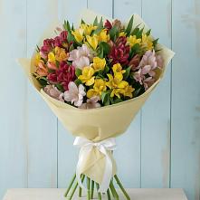 Букет цветов из:  Альстромерии #REPLACE_PRED# Перелёшинский