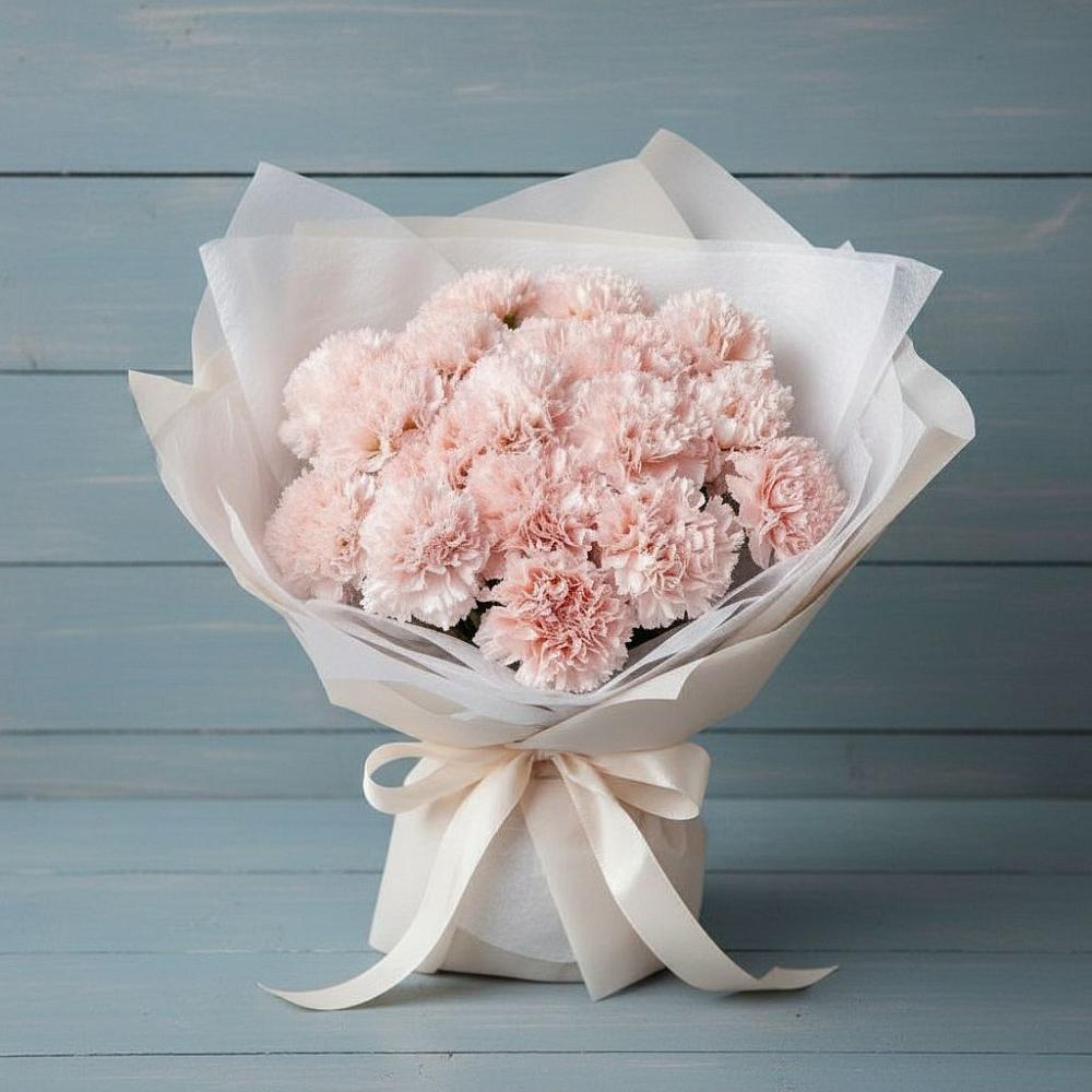 Букет цветов из: Гвоздики в Перелёшинский