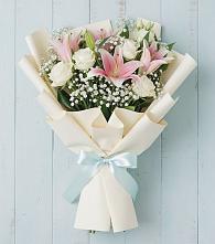 Букет цветов из:  Лилии в Перелёшинский