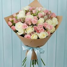 Букет цветов из:  Розы в Перелёшинский