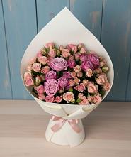 Букет цветов из:  Розы в Перелёшинский